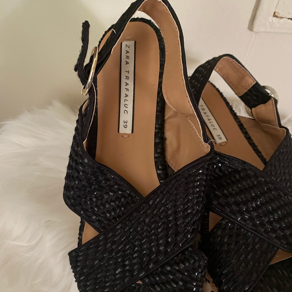 Zara Trafaluc Platforms Sz 39